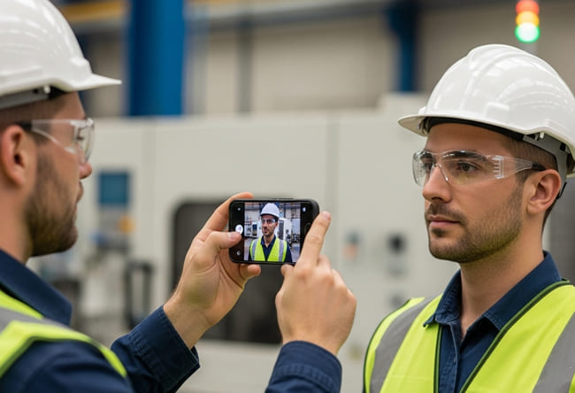 função reconhecimento facial app gst