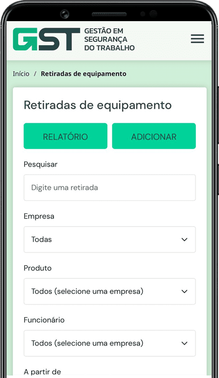 modulo gestão de entregas epis